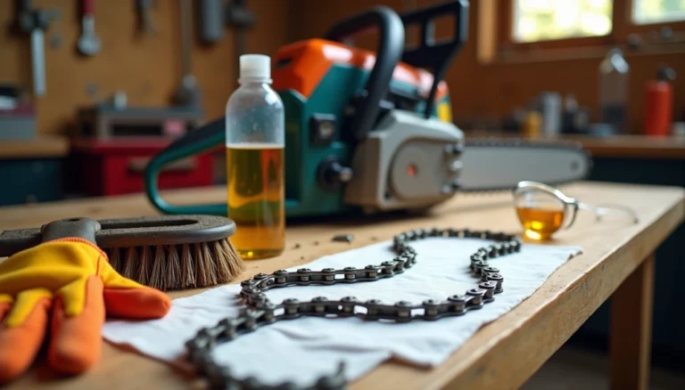 How to Clean a Chainsaw Chain (Proven Method)