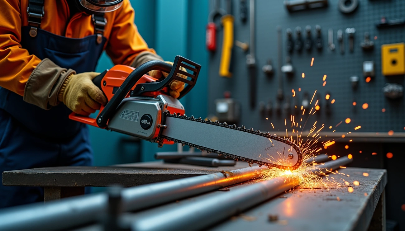 Can a Chainsaw Cut Through Metal