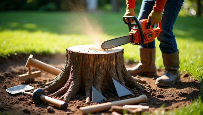 How to Remove Tree Stump with Chainsaw (Pro Guide)