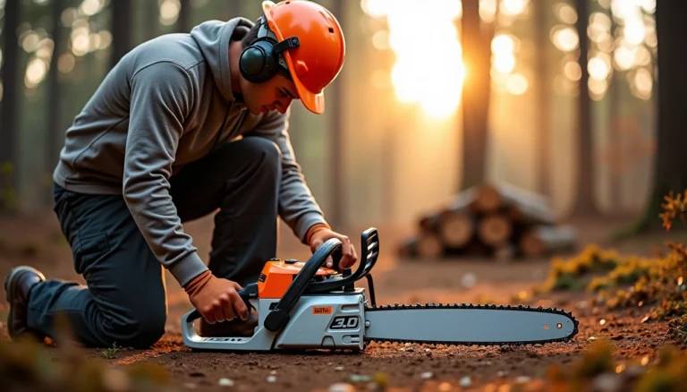 How To Crank Stihl Chainsaw
