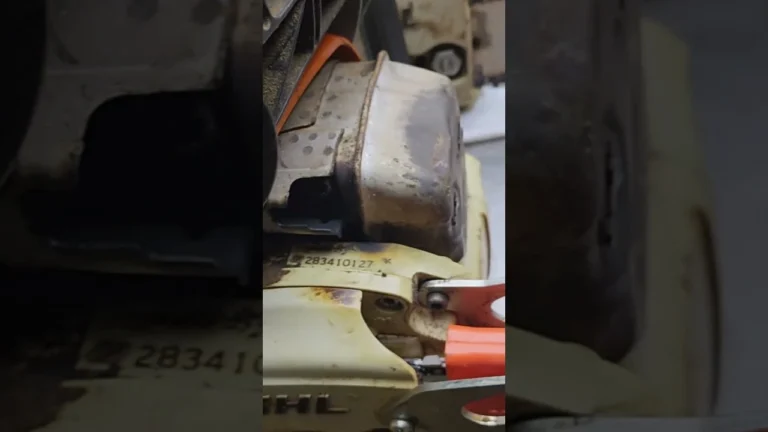 Where Is Serial Number on Stihl Chainsaw