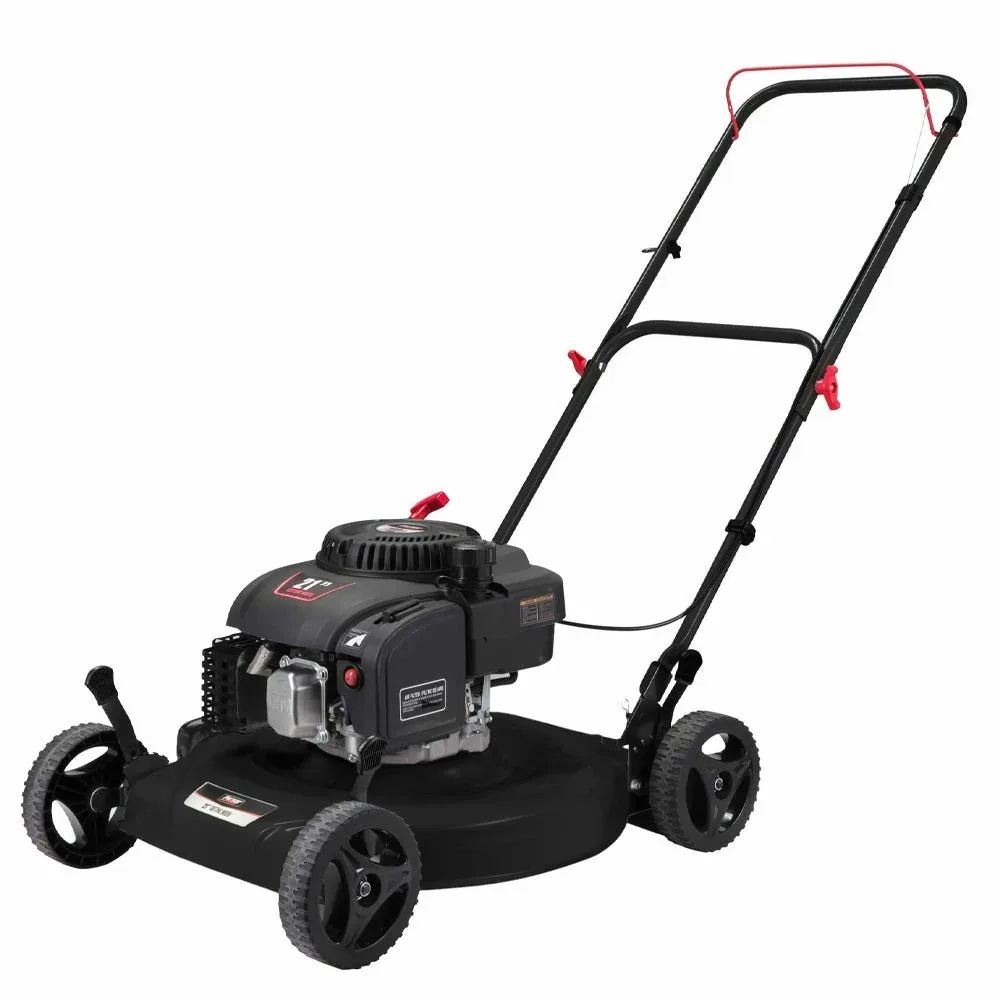 gas-powered push mower